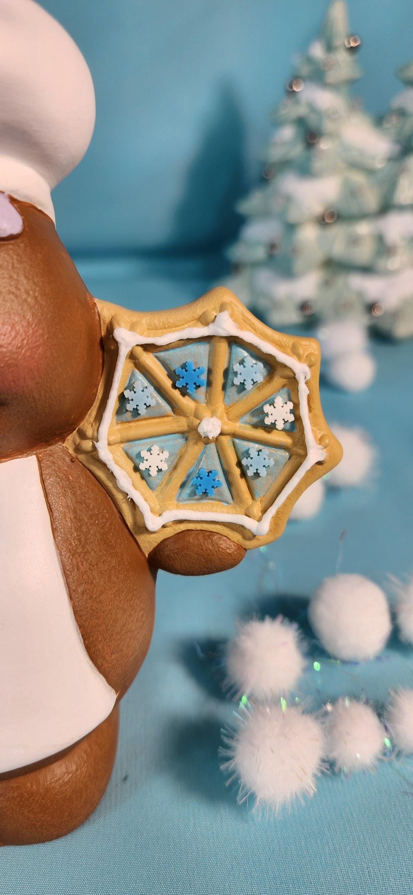 Set of 3 Christmas Gingerbread Bakers - Teresa's Ceramics