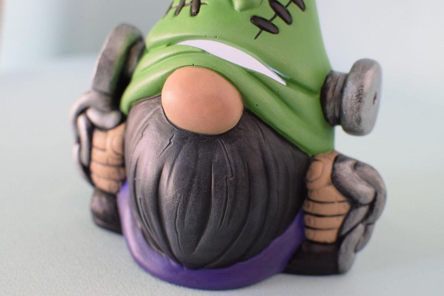 Ceramic Frankenstein | Halloween Gnome - Teresa's Ceramics