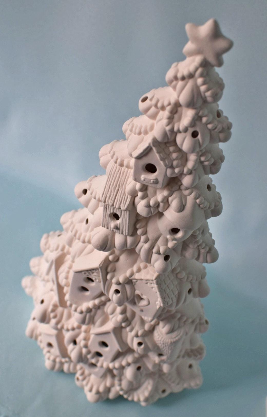 DIY Bisque Birdhouse | Ceramic Christmas Tree - Teresa's Ceramics