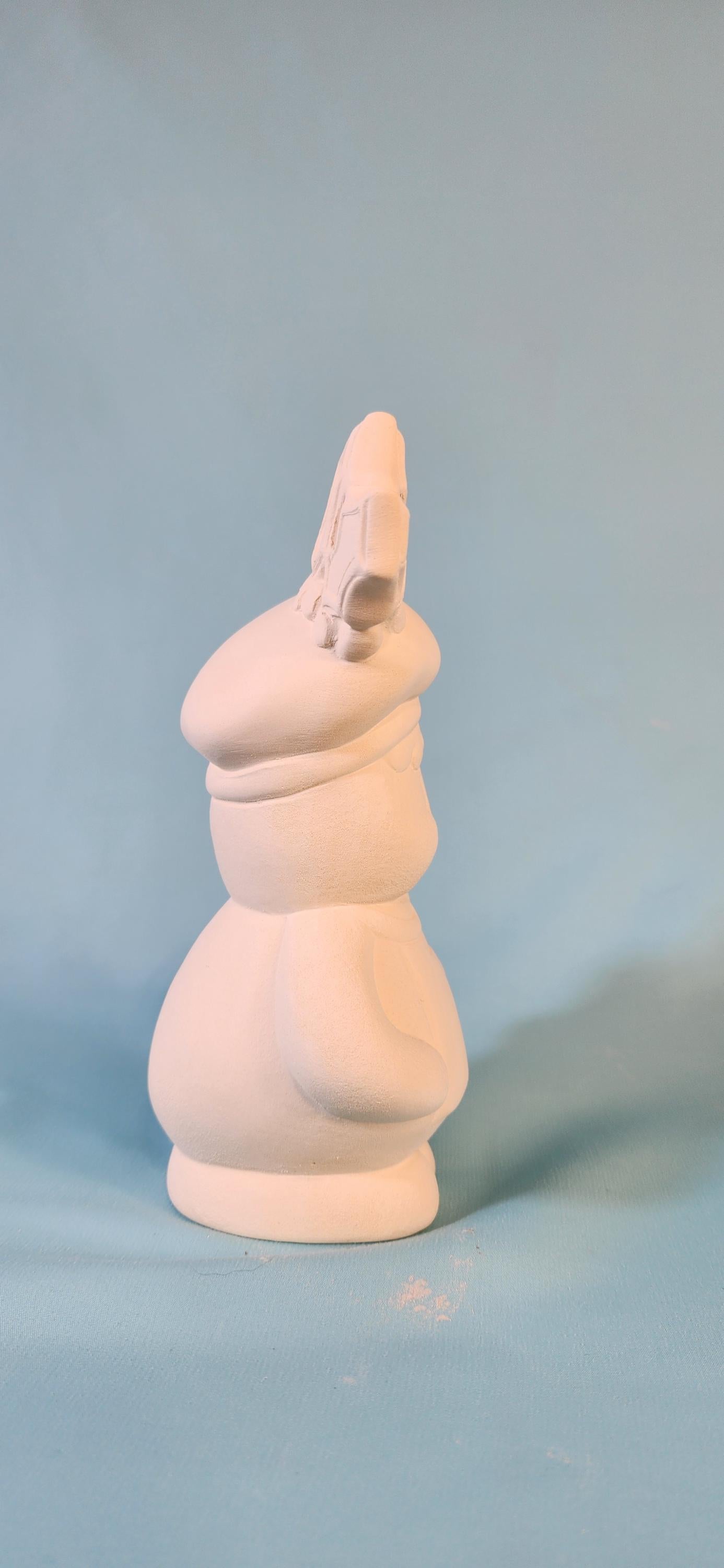 DIY Unpainted Ceramic Gingerbread Baker Set: Holly Leaf & Santa Boot Christmas Decoration Project