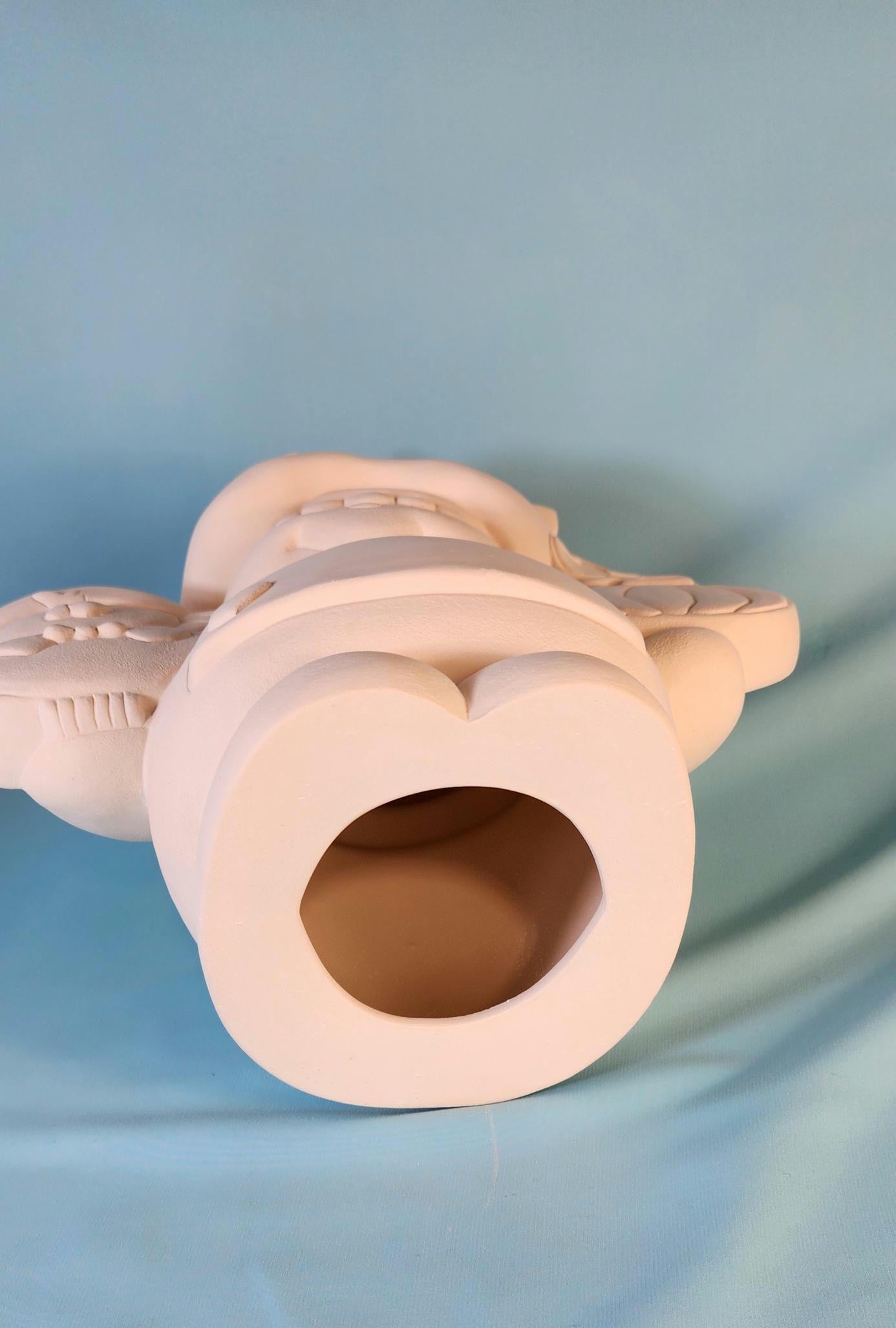 DIY Ceramic Painting Kit: Thanksgiving Gingerbread, Tureky, Pumpkin & Pie Statue - Unpainted Craft