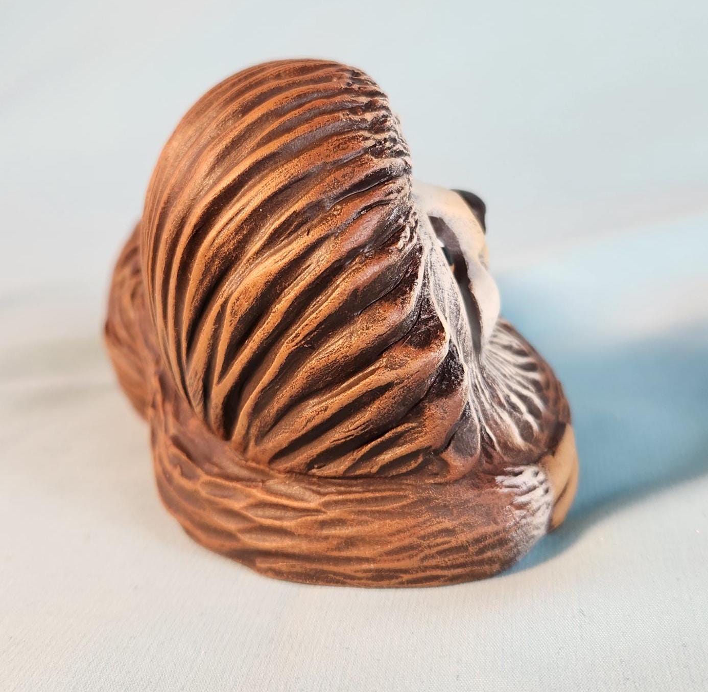 Small Garden Sloth | Ceramic Garden Statue | Sloth Yard Art | Boho Sloth Decor