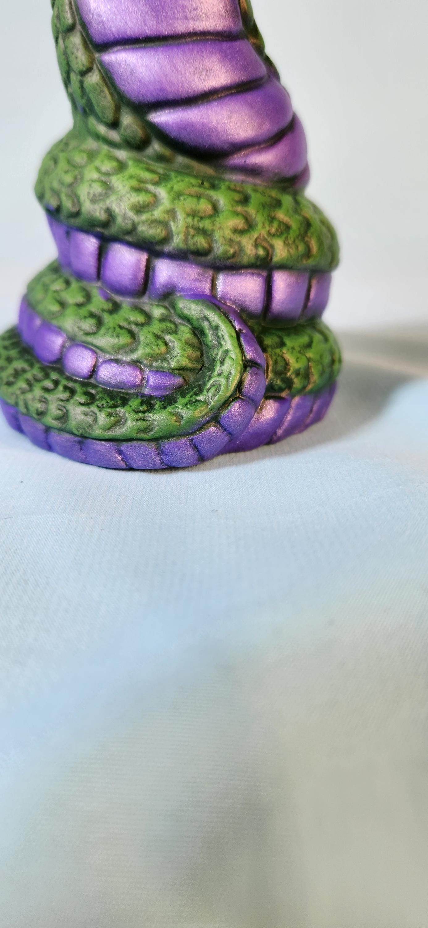 Colorful Bobblehead Snake Statue: Unique Nursery Decor, Baby Shower Gift, Teacher Present, Zoo Themed Room