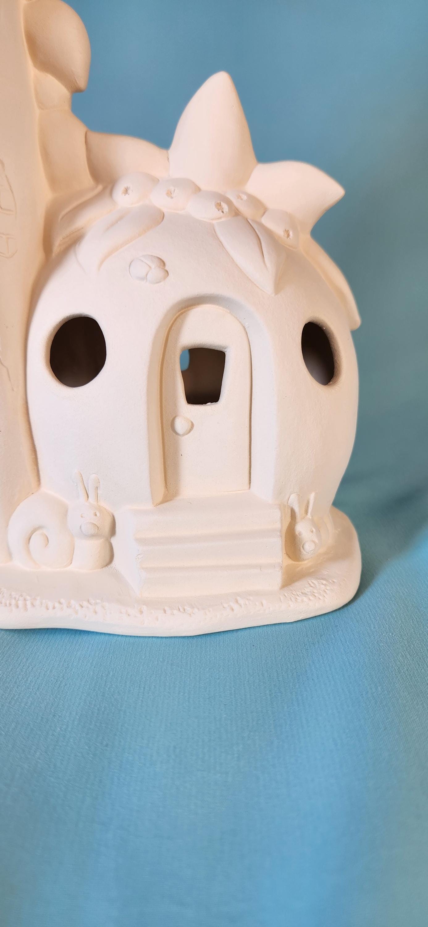 Unpainted Fairy Farm Stand: DIY Miniature Enchanted Garden Decoration for Terrariums & Landscaping