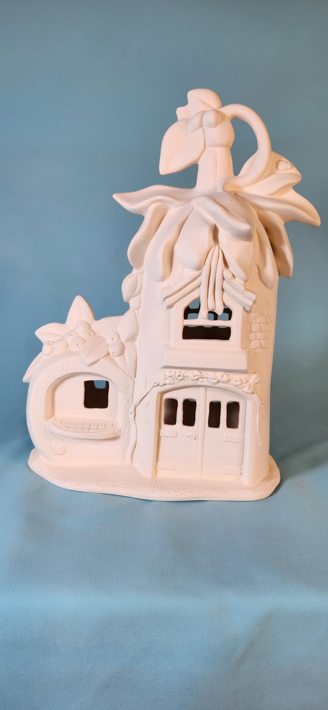 Unpainted Fairy Farm Stand: DIY Miniature Enchanted Garden Decoration for Terrariums & Landscaping