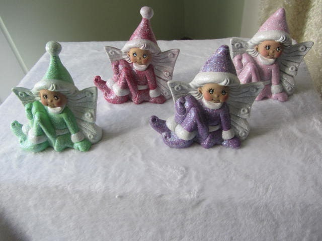 Sparkly Winter Fairy Girl