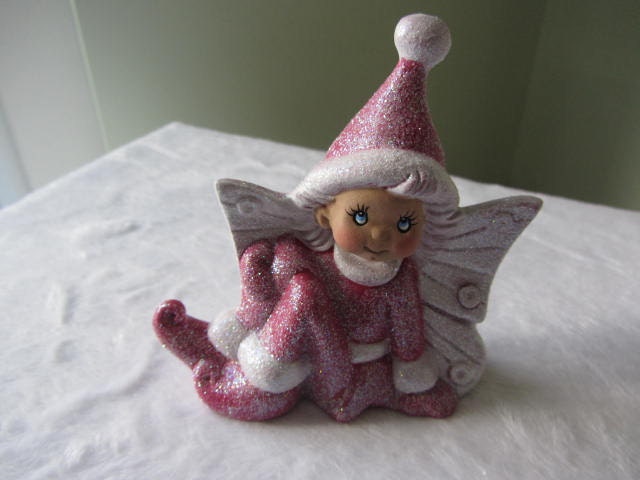 Sparkly Winter Fairy Girl