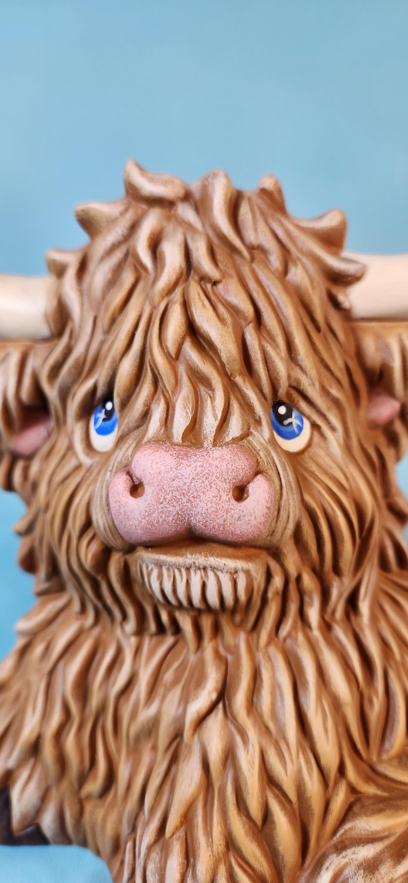 Beautiful Highland Christmas Cows