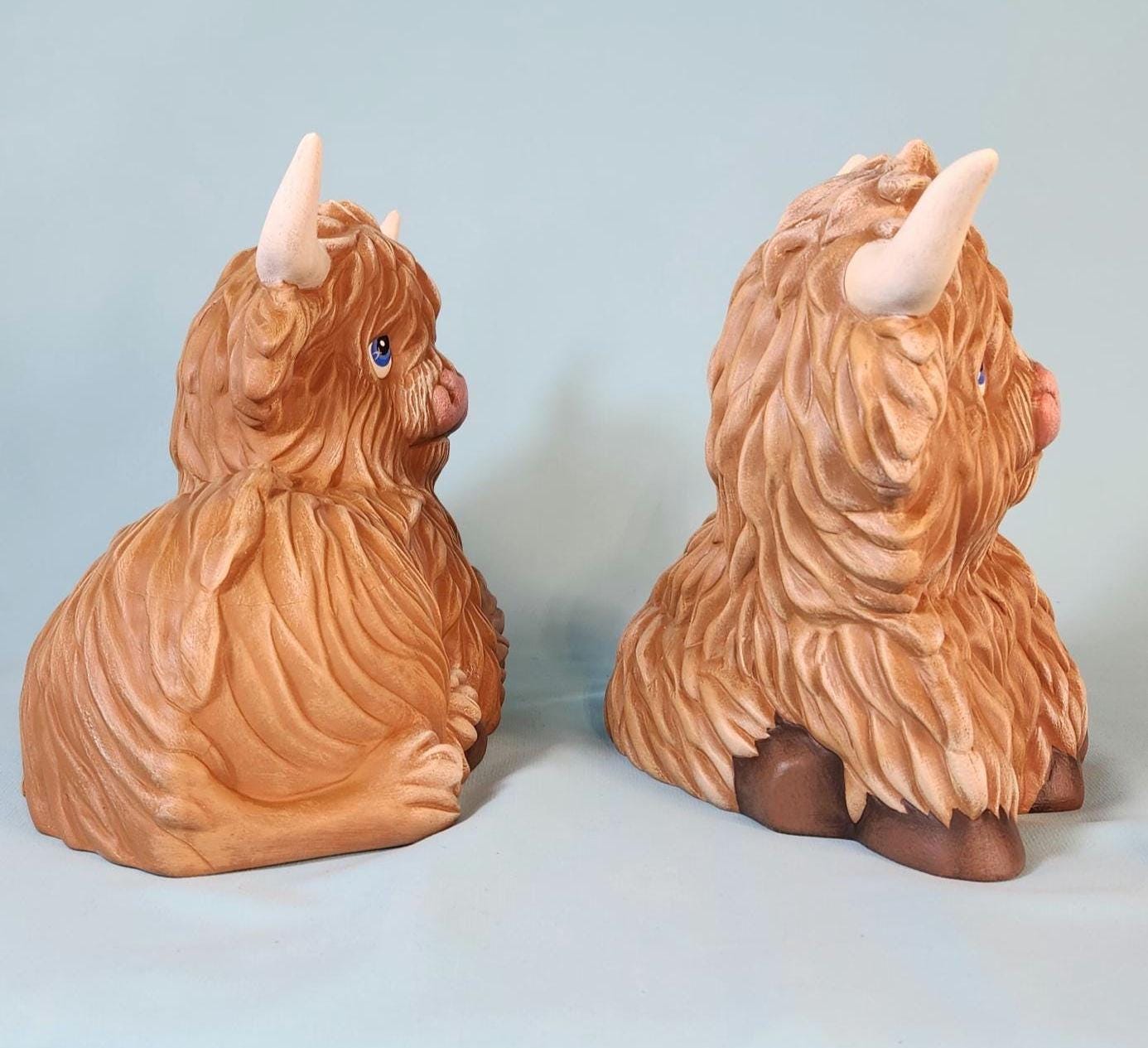 Beautiful Highland Christmas Cows