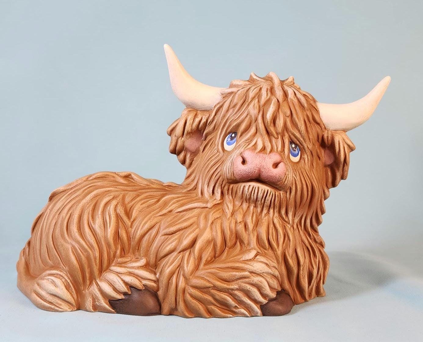 Beautiful Highland Christmas Cows