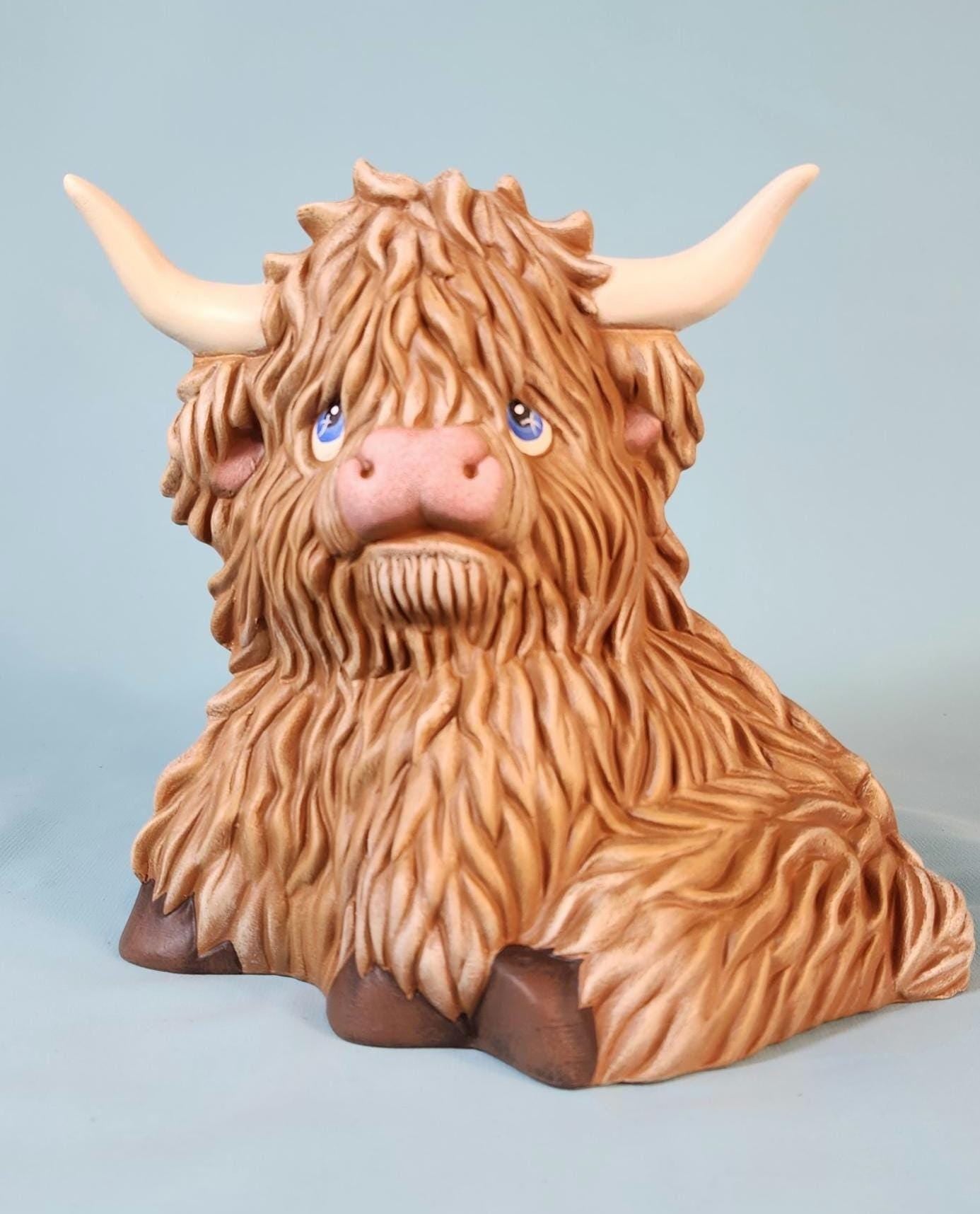 Beautiful Highland Christmas Cows