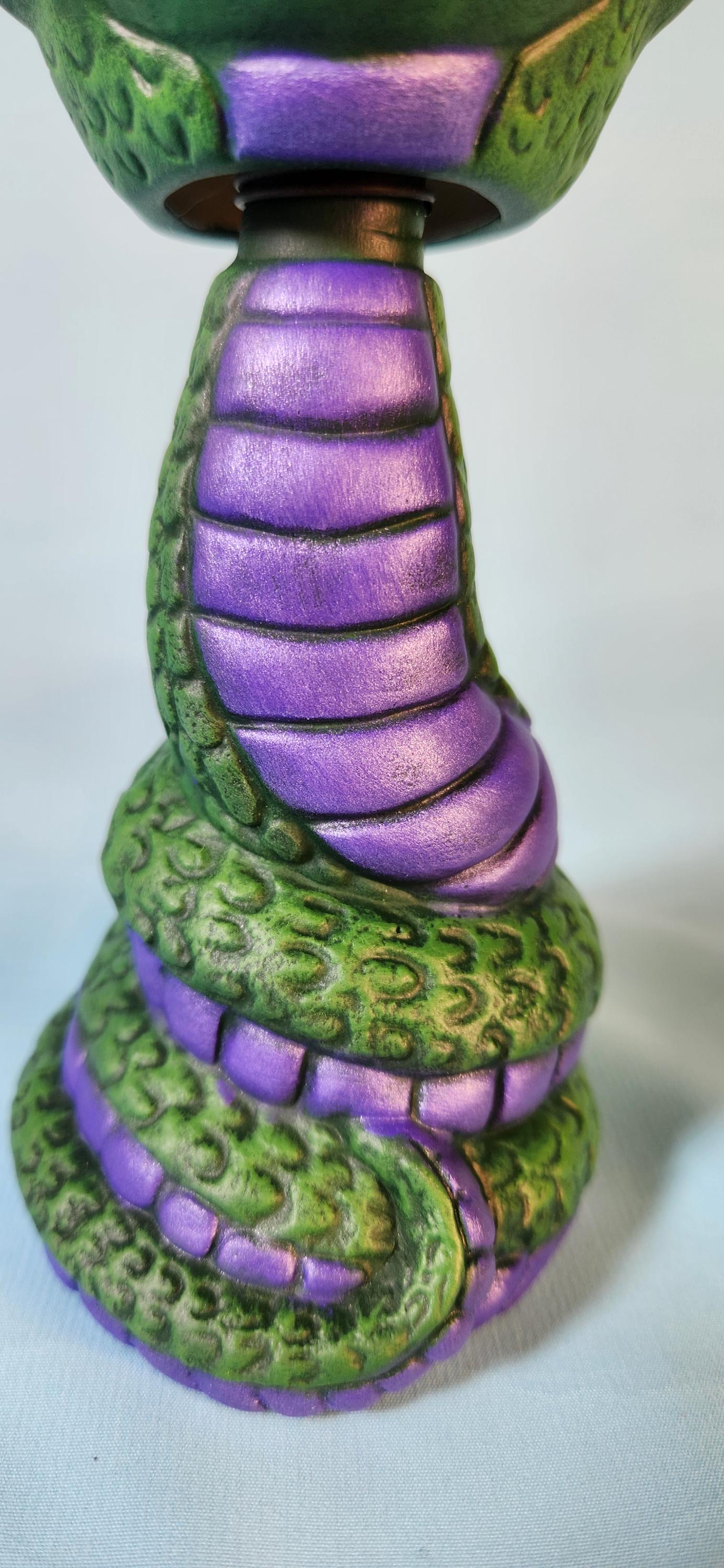 Colorful Bobblehead Snake Statue: Unique Nursery Decor, Baby Shower Gift, Teacher Present, Zoo Themed Room