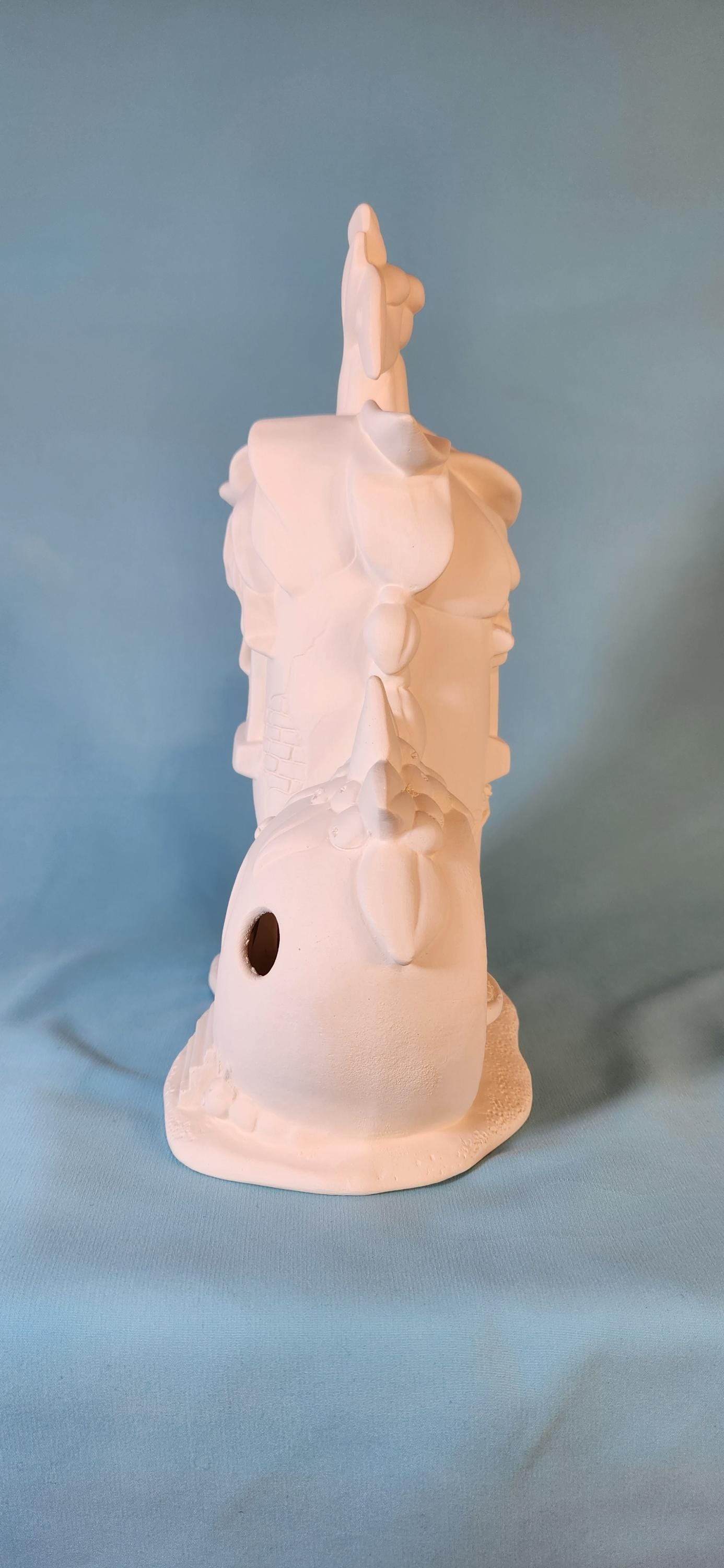 Unpainted Fairy Farm Stand: DIY Miniature Enchanted Garden Decoration for Terrariums & Landscaping