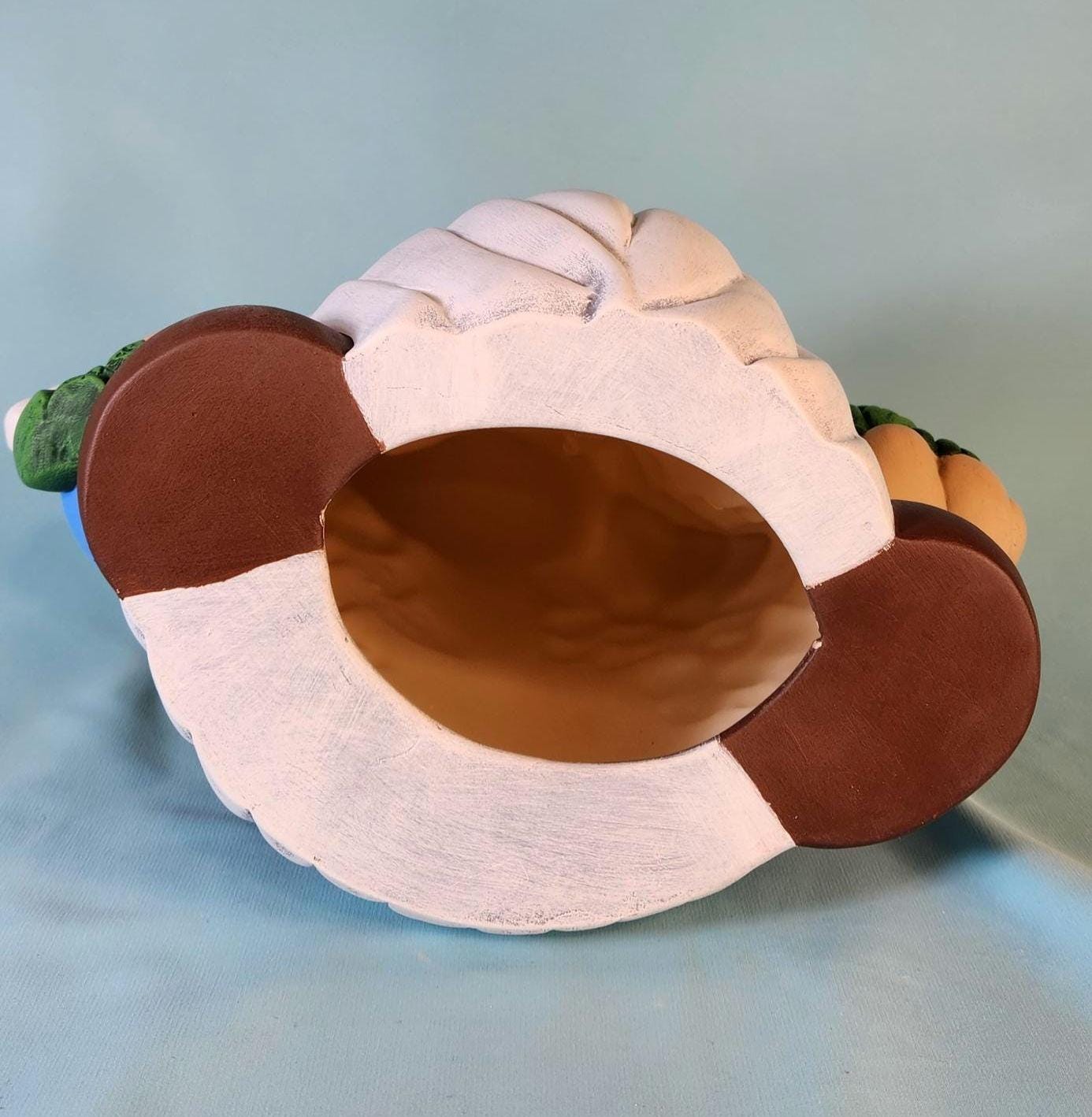 Enchanting Garden Gnome: Frog & Flower Whimsy for Spring and Summer Decor