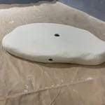 Base for Ceramic Christmas  - Paint it yourself - Bisque base - Replacement Base - unpainted ceramics