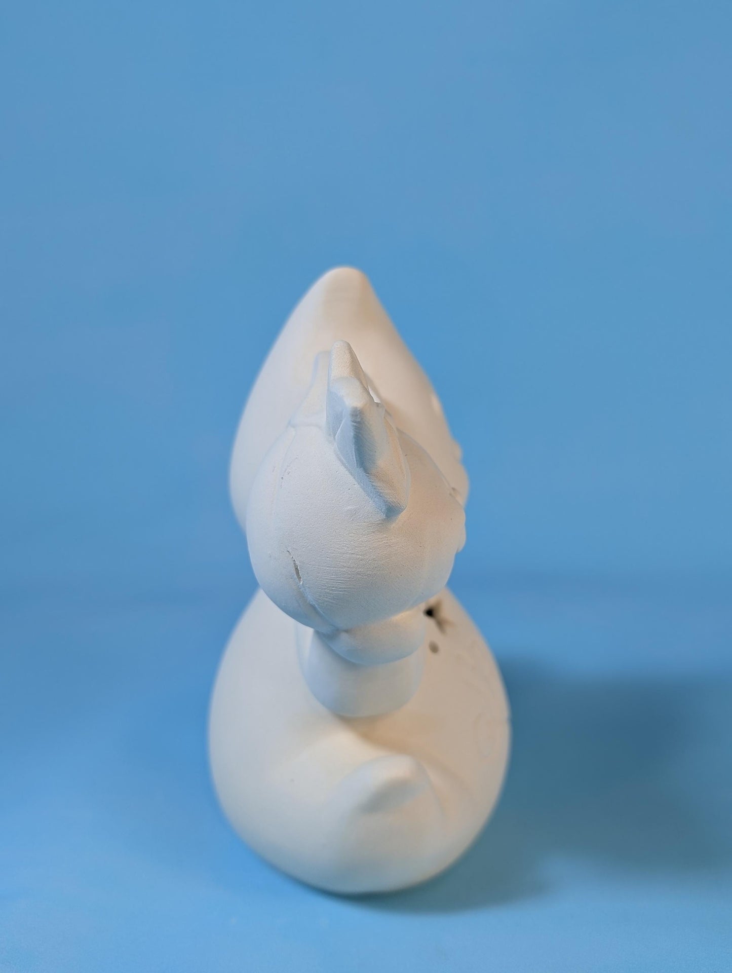Bisque Ceramic Ghost Luminary | Tea Light Ghost | Spooky Halloween Décor - Do it yourself project