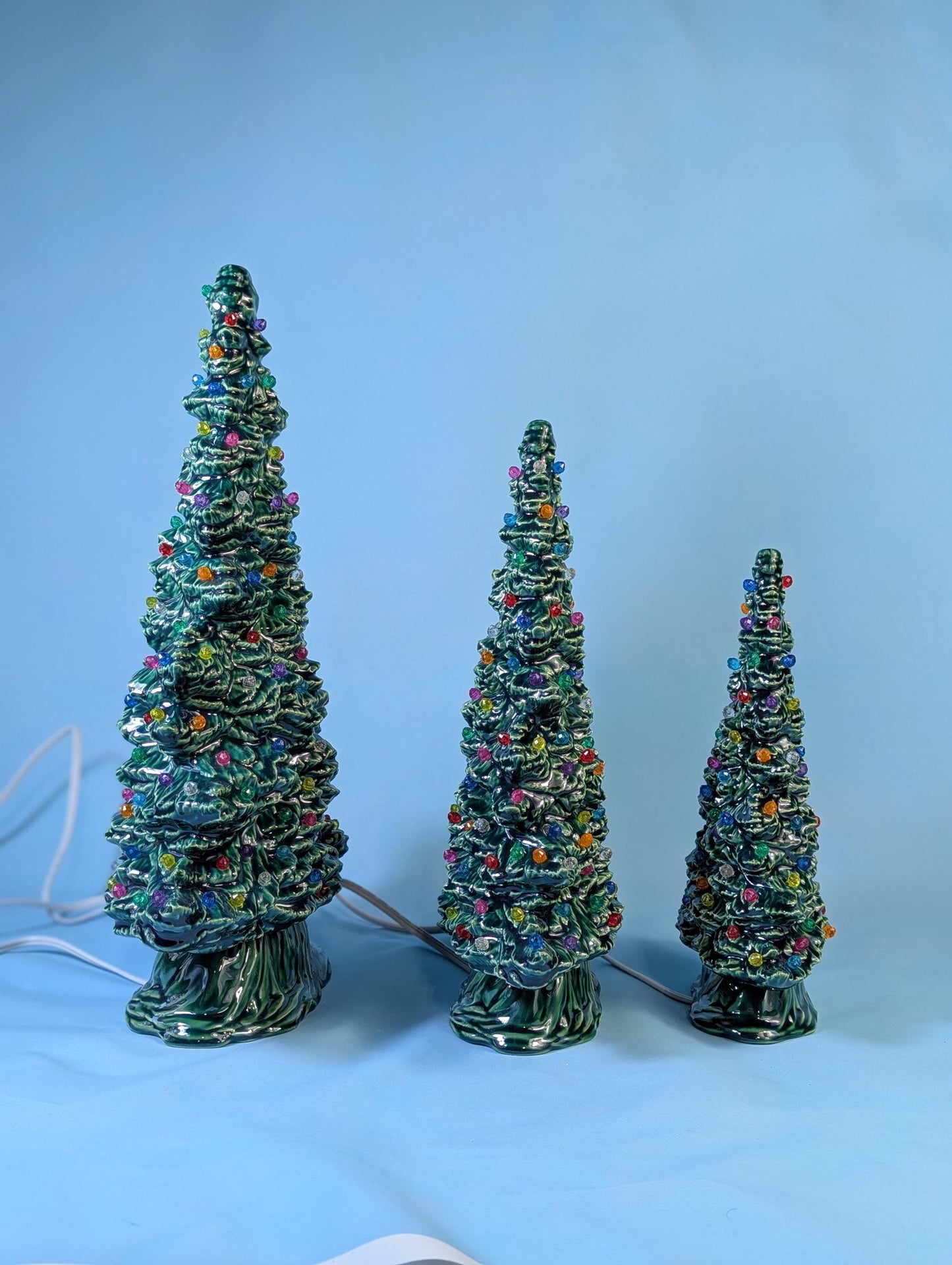 Tampa Bay Bluegrass-Inspired Low Profile Christmas Tree Topper - 15.5 inch Holiday Decoration