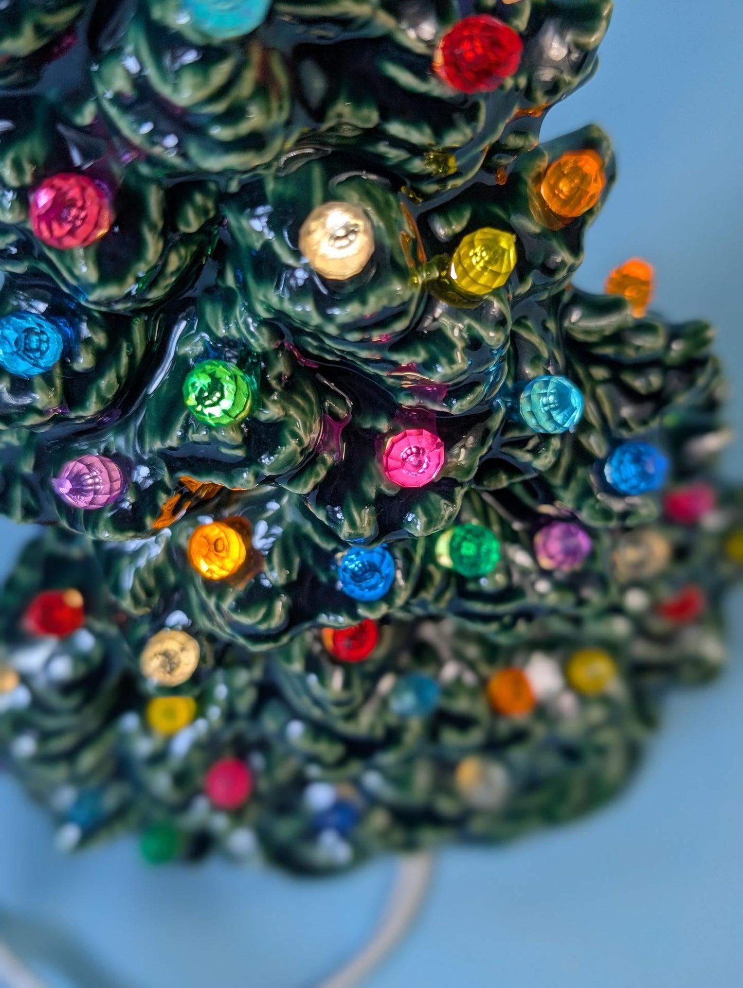 Tampa Bay Bluegrass-Inspired Low Profile Christmas Tree Topper - 15.5 inch Holiday Decoration