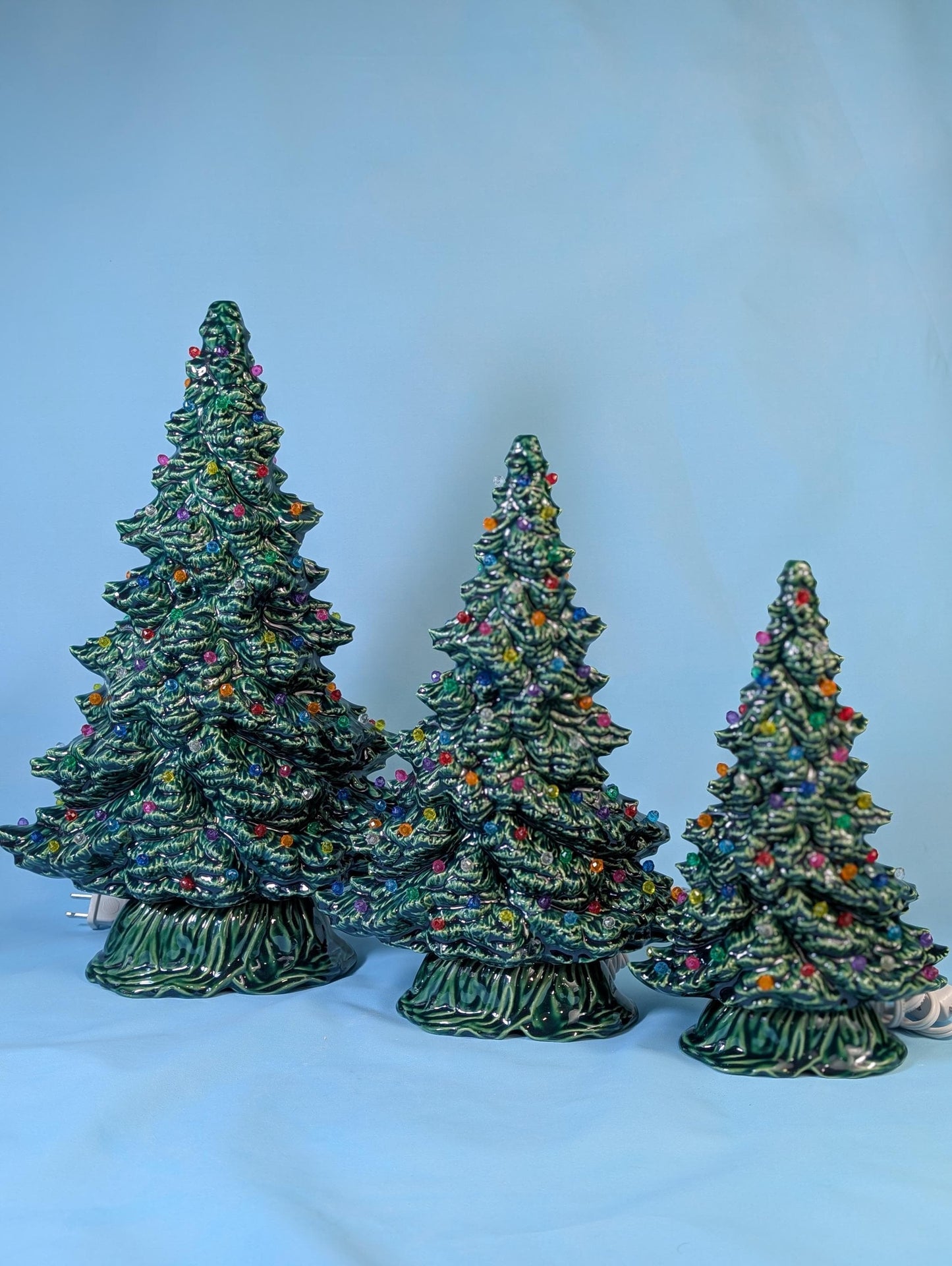 Tampa Bay Bluegrass-Inspired Low Profile Christmas Tree Topper - 15.5 inch Holiday Decoration