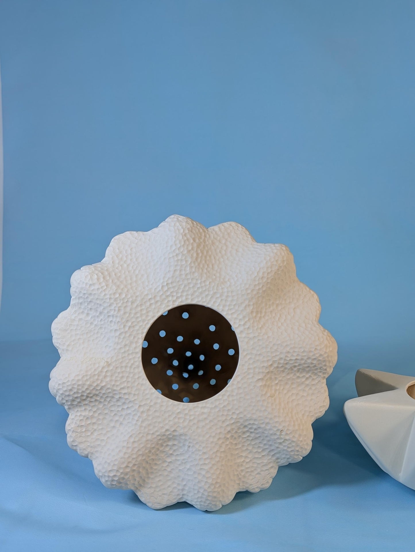 Unfinished Ceramic Bisque Lava Tree Sculpture - 14 Inch Tall Clay Art for DIY Painting