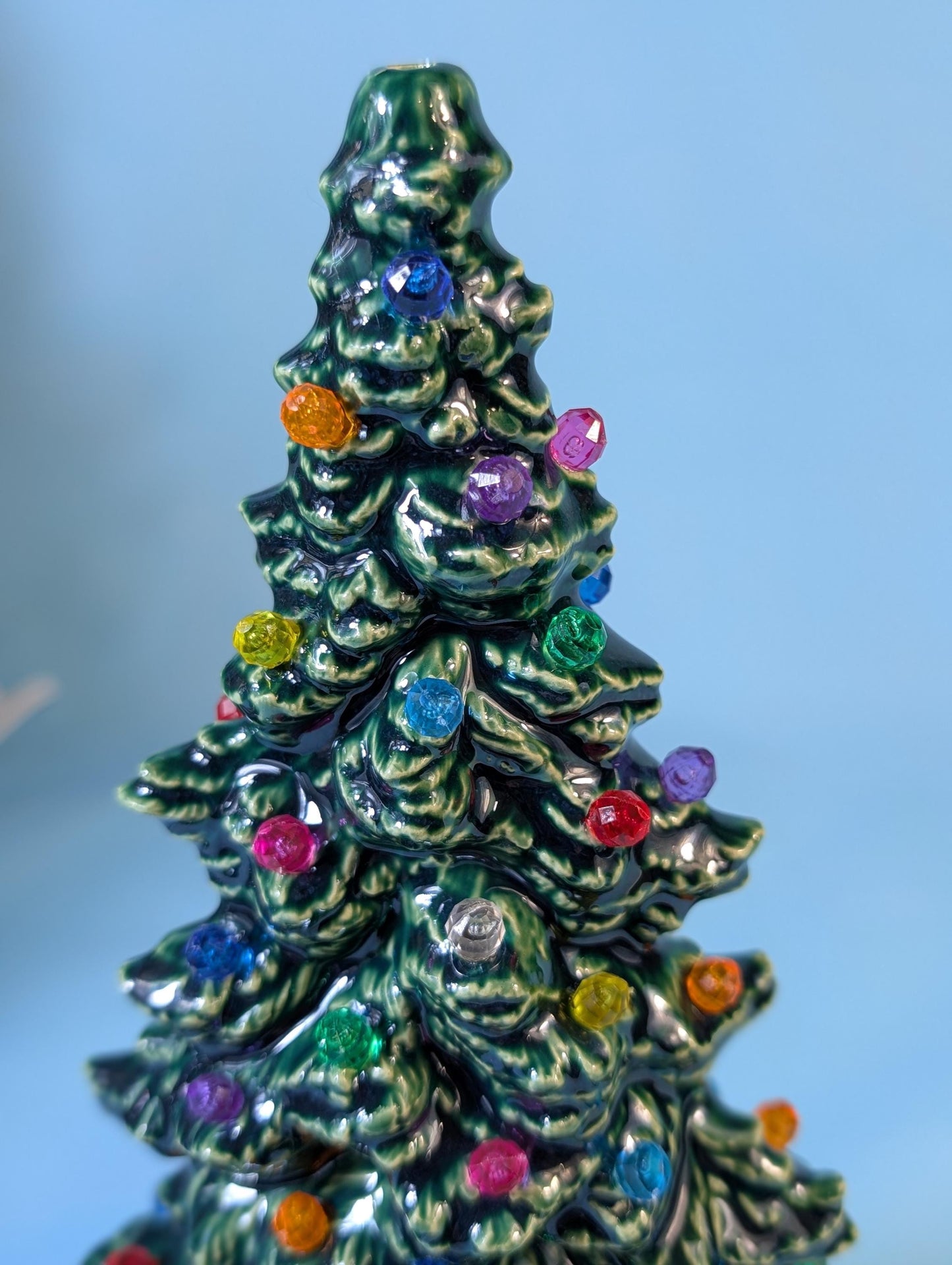 Tampa Bay Bluegrass-Inspired Low Profile Christmas Tree Topper - 15.5 inch Holiday Decoration