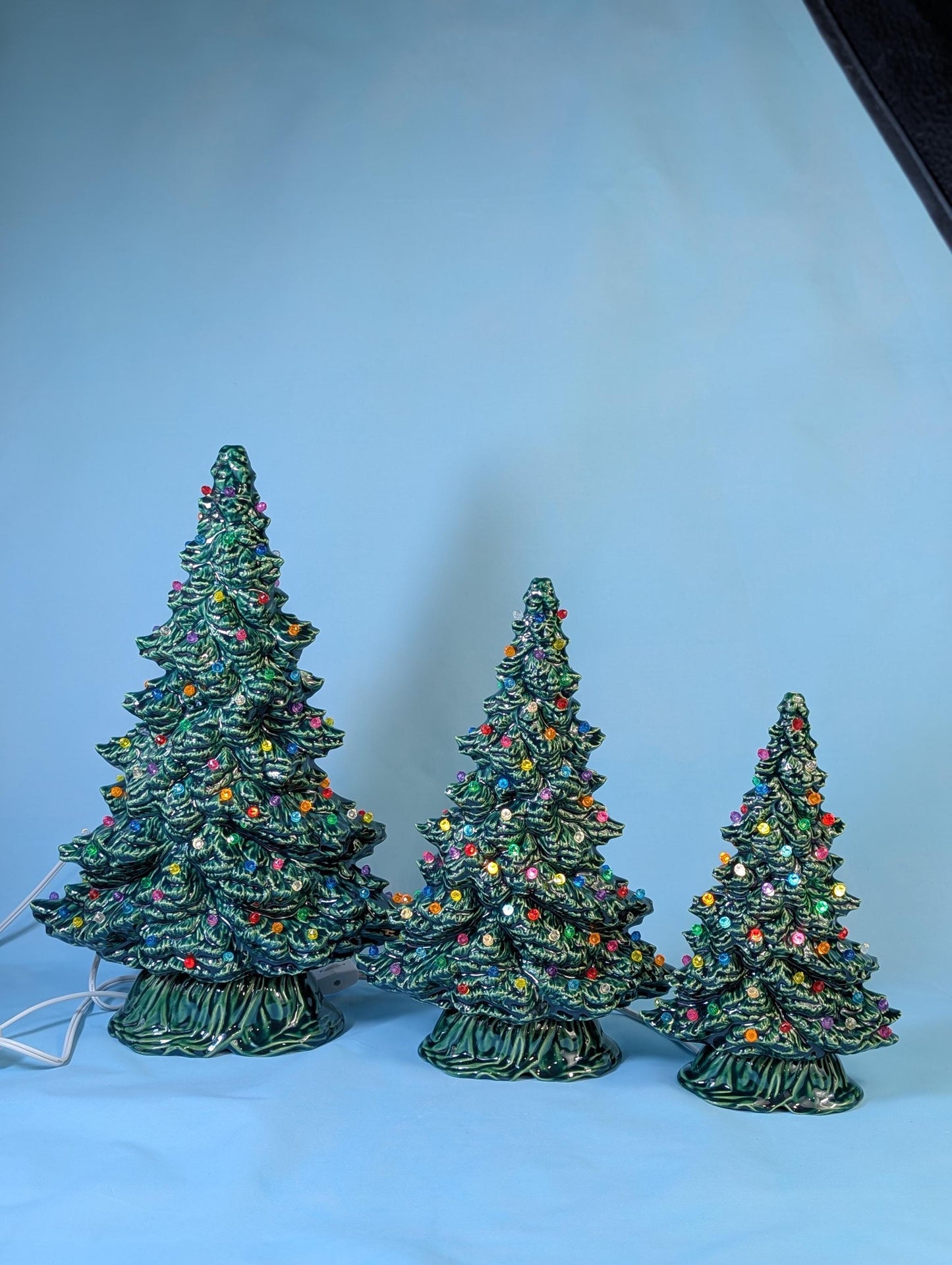 Tampa Bay Bluegrass-Inspired Low Profile Christmas Tree Topper - 15.5 inch Holiday Decoration