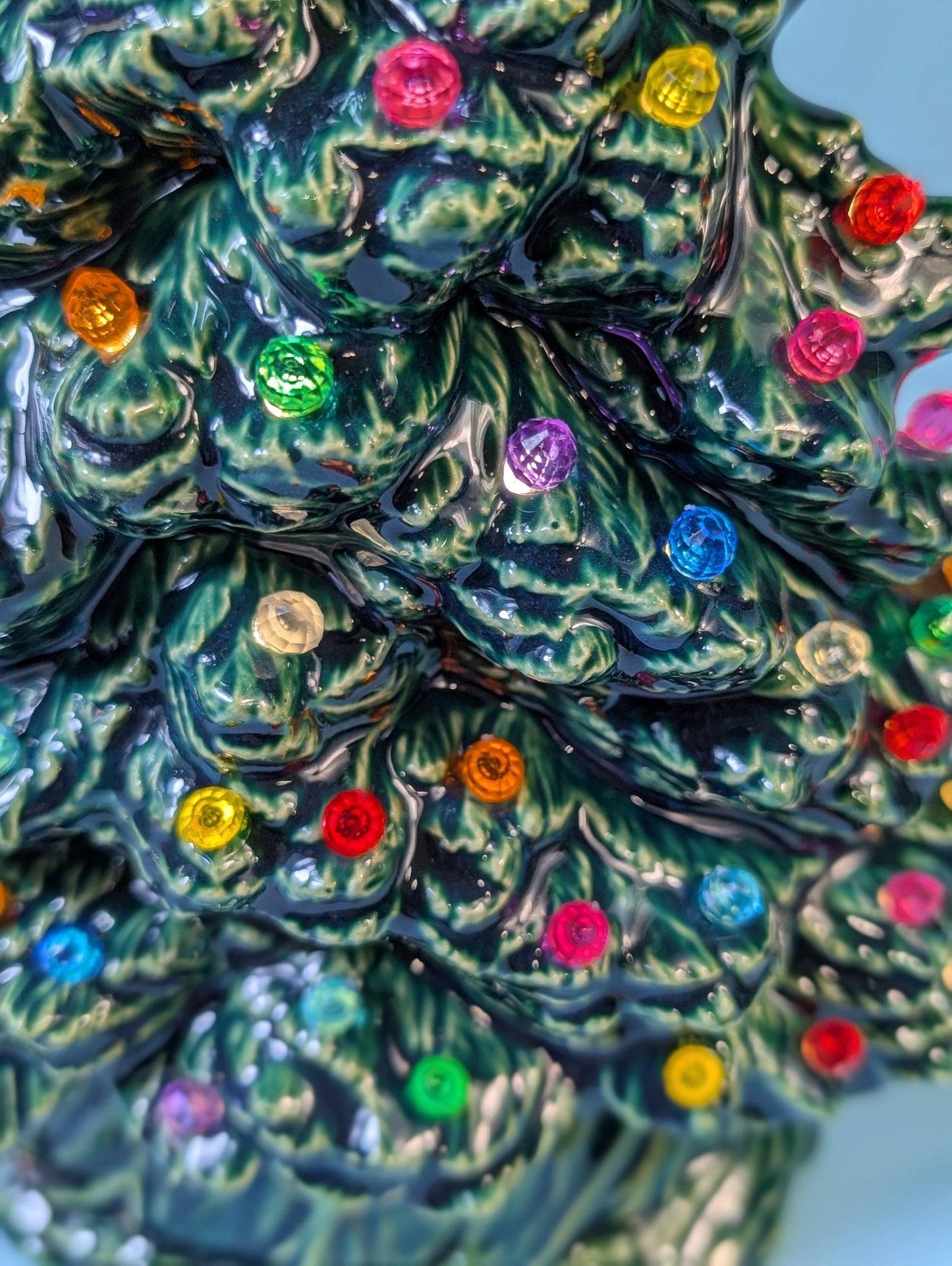 Tampa Bay Bluegrass-Inspired Low Profile Christmas Tree Topper - 15.5 inch Holiday Decoration