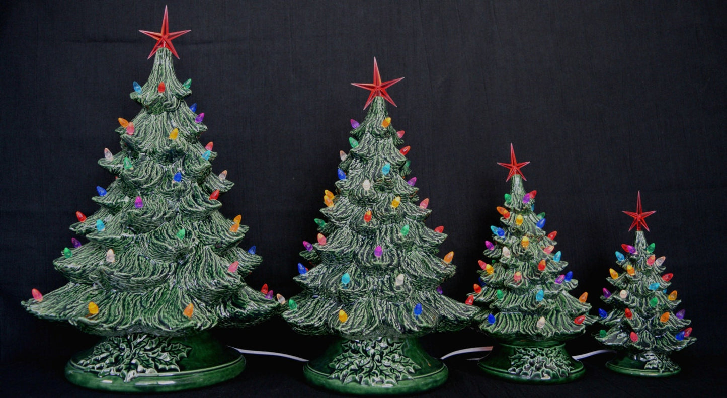 Vintage Ceramic Christmas Tree