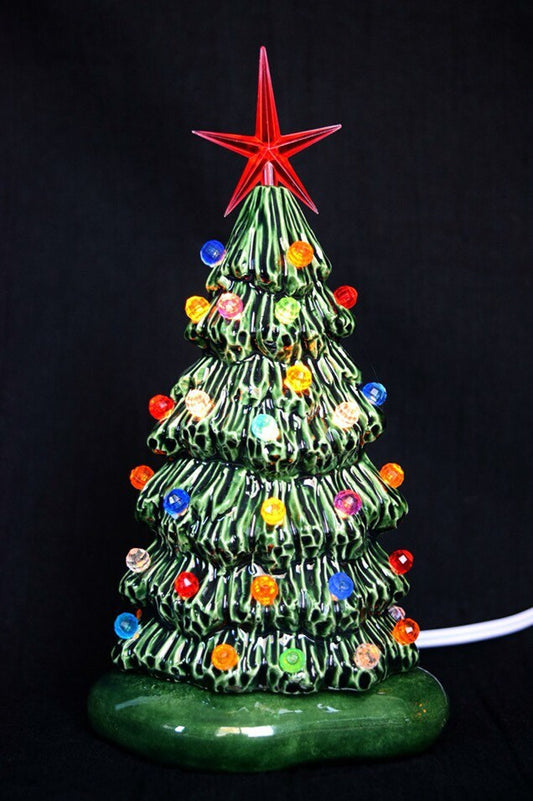 Small Christmas Tree | Slim Windowsill Style | 5.75 Inches tall