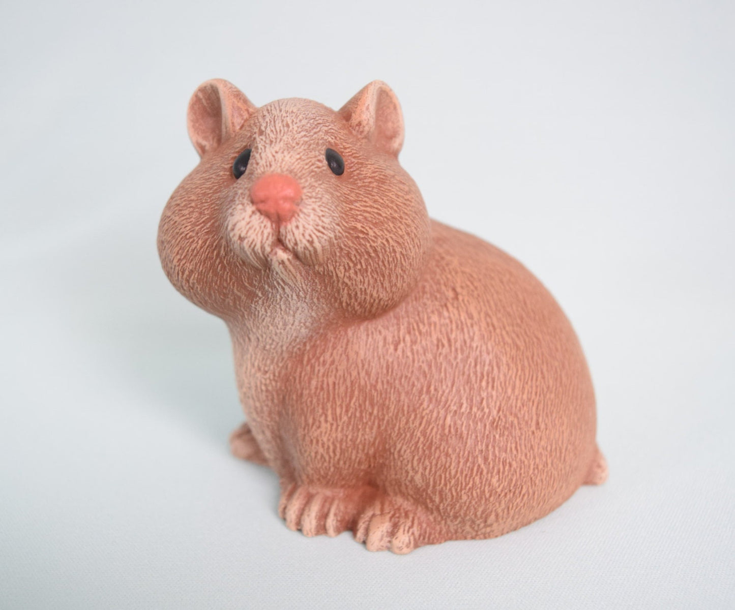 Ceramic Hamsters - Cute hamster pair - Wedding cake topper - yard art - gerbils - ceramic animal - critters - boy and girl hamsters -