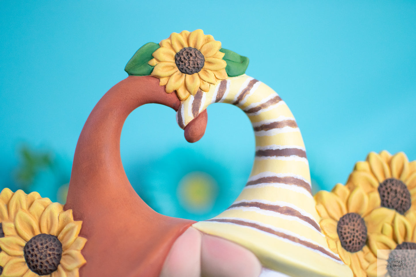 Sunflower Gnome Lovers | Garden Gnome Gift | Support Ukraine