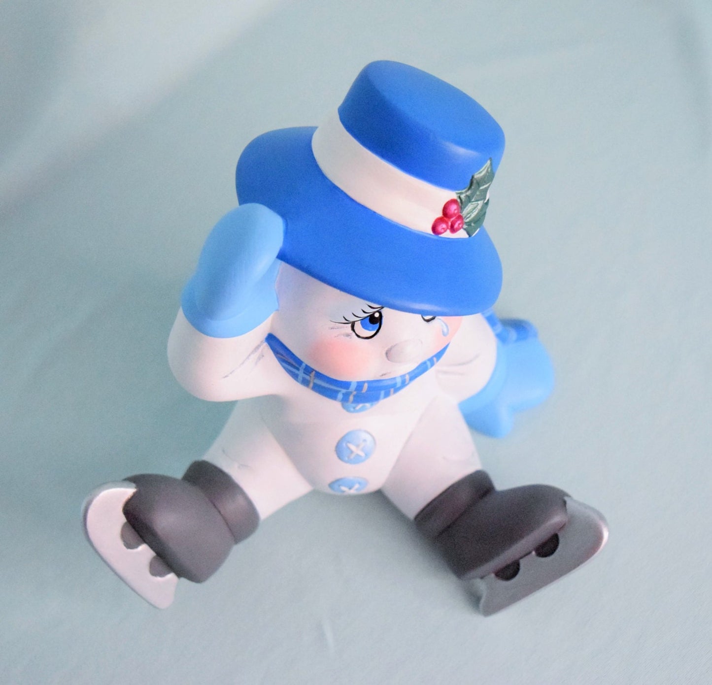 Plaid Christmas Snowman