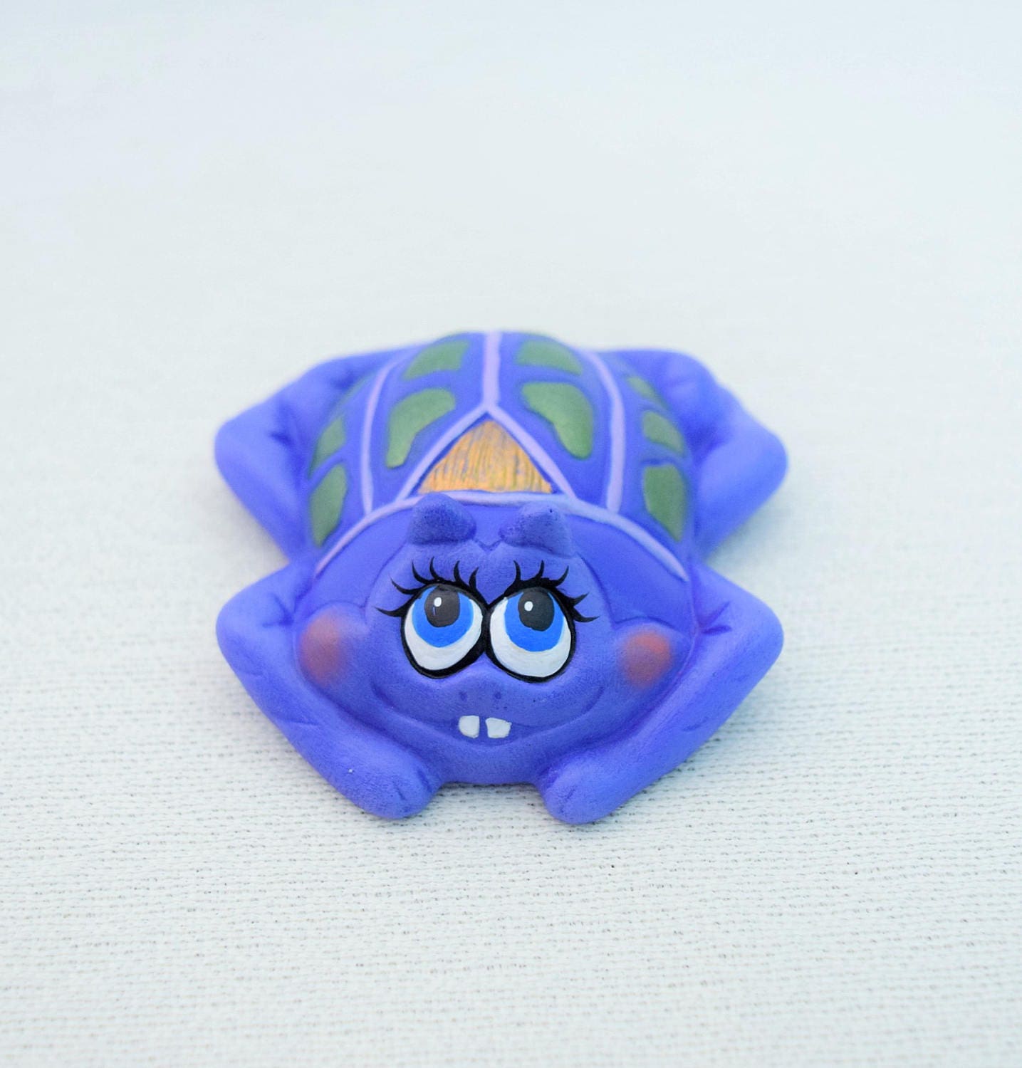 Ceramic Bug - Yard Art - Insect Art - Smiling Bug - Beetle Bug - Outdoor Decor - Garden Decor - Devil Bug - Gift idea - Spring decor