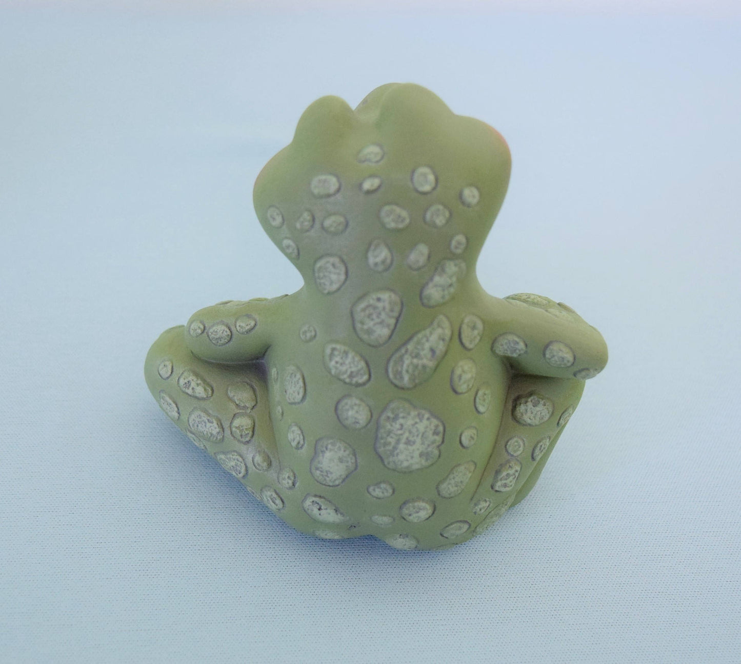 Ceramic Frogs - Set of 3 frogs  Yard Art - Spring Decor - Mothers Day Gift