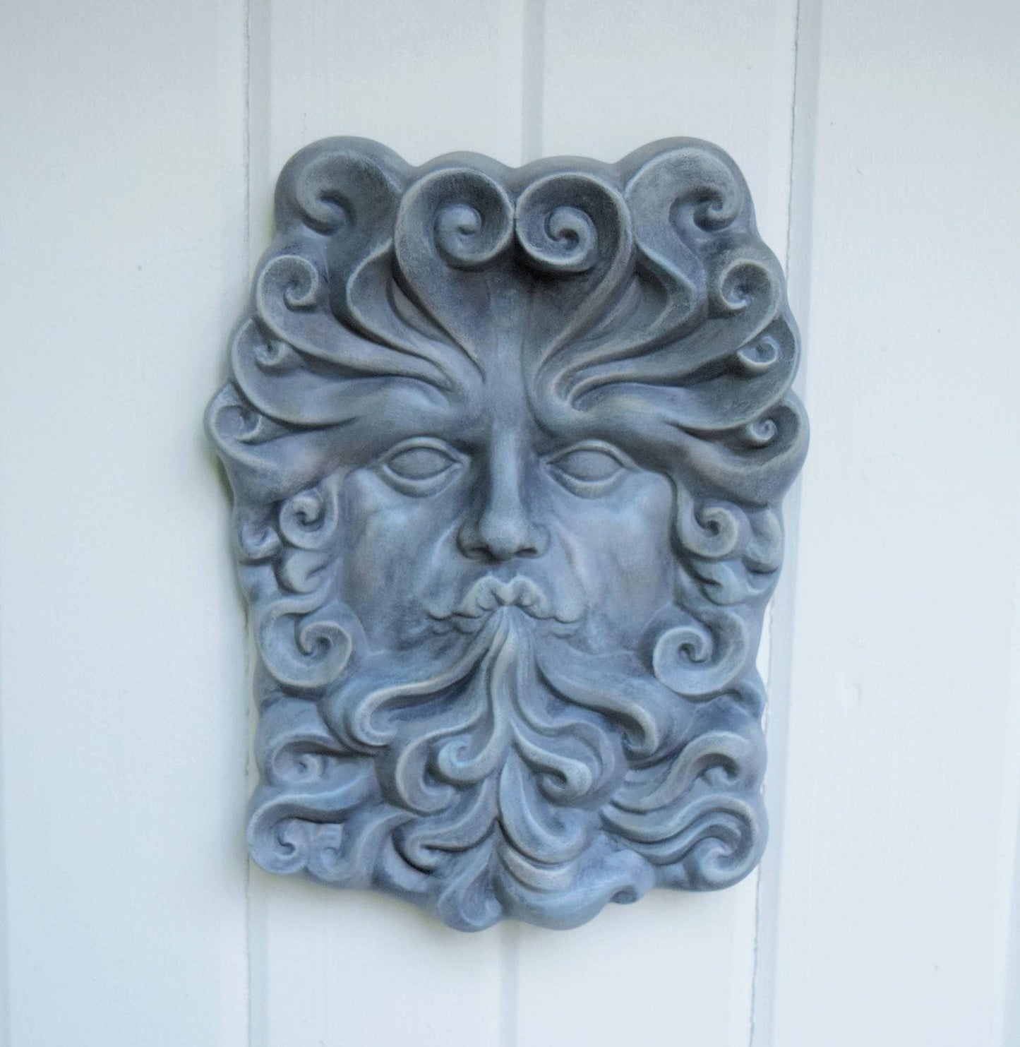 Aquarius Zodiac Wind Plaque: Outdoor Garden Decor, Yard Art, Wall Hanging, Gift for Dad