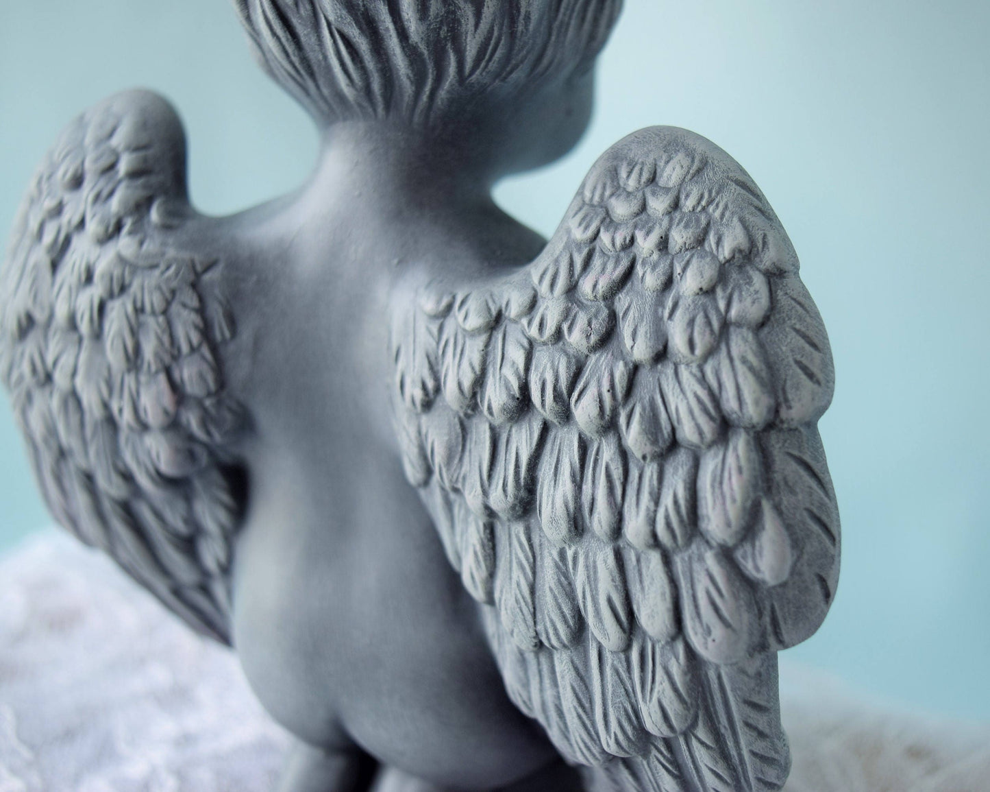 Ceramic Cherub, Angel Decor, Vintage Cherub, Gift for Mom, Mothers Day Gift