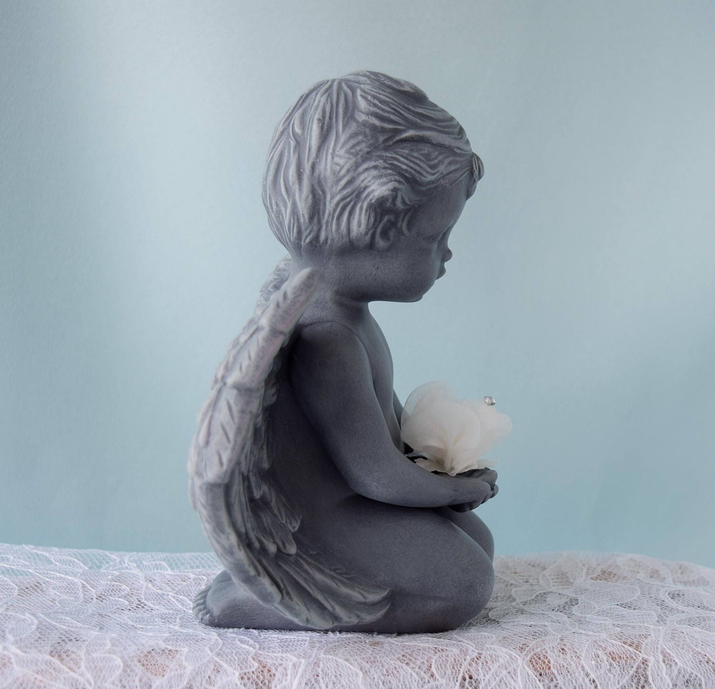 Ceramic Cherub, Angel Decor, Vintage Cherub, Gift for Mom, Mothers Day Gift