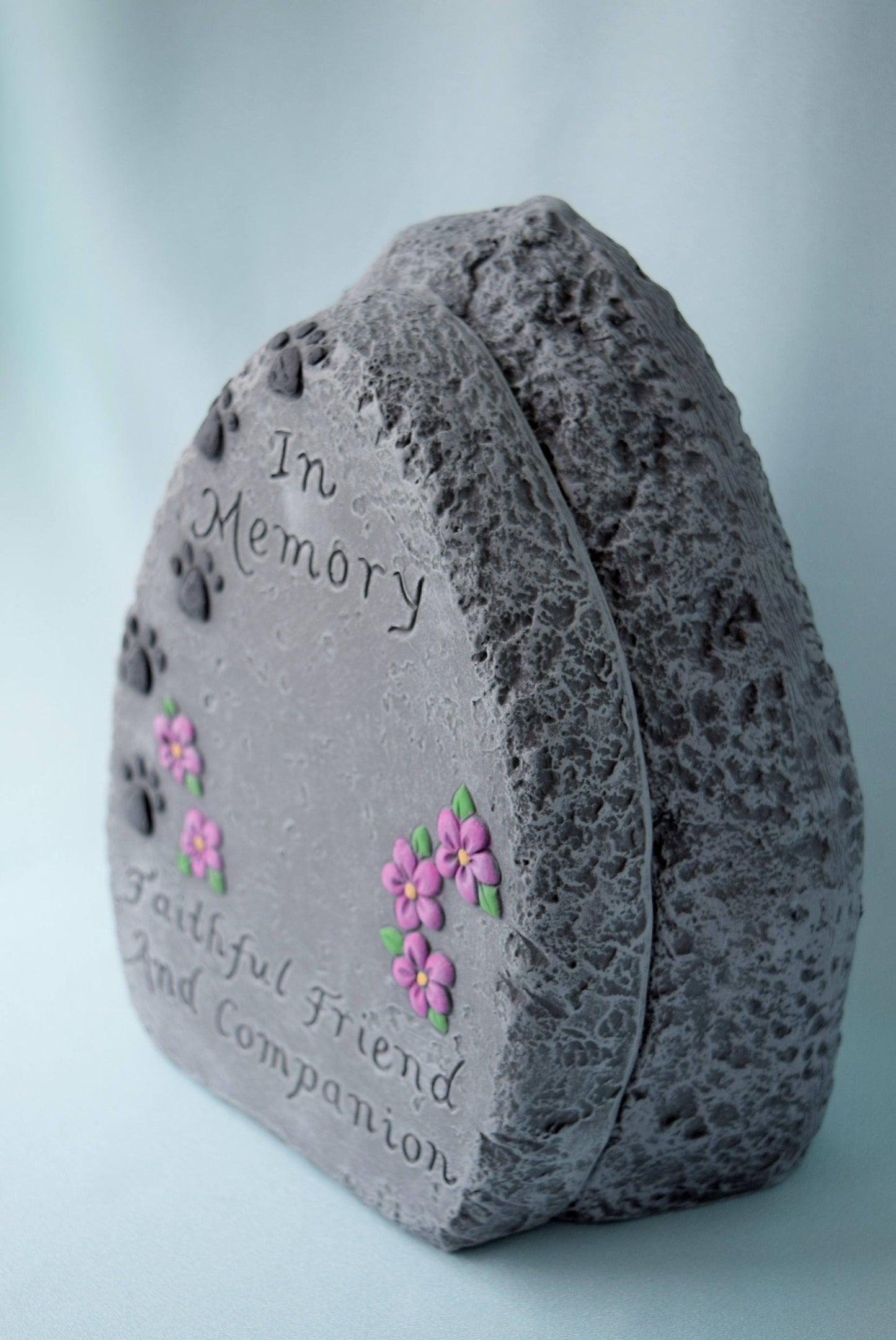 Pet Loss Memorial Stone | Pet Remembrance - Pet Sympathy Gift - Dog Memorial - Cat Memorial -  Pet Urn