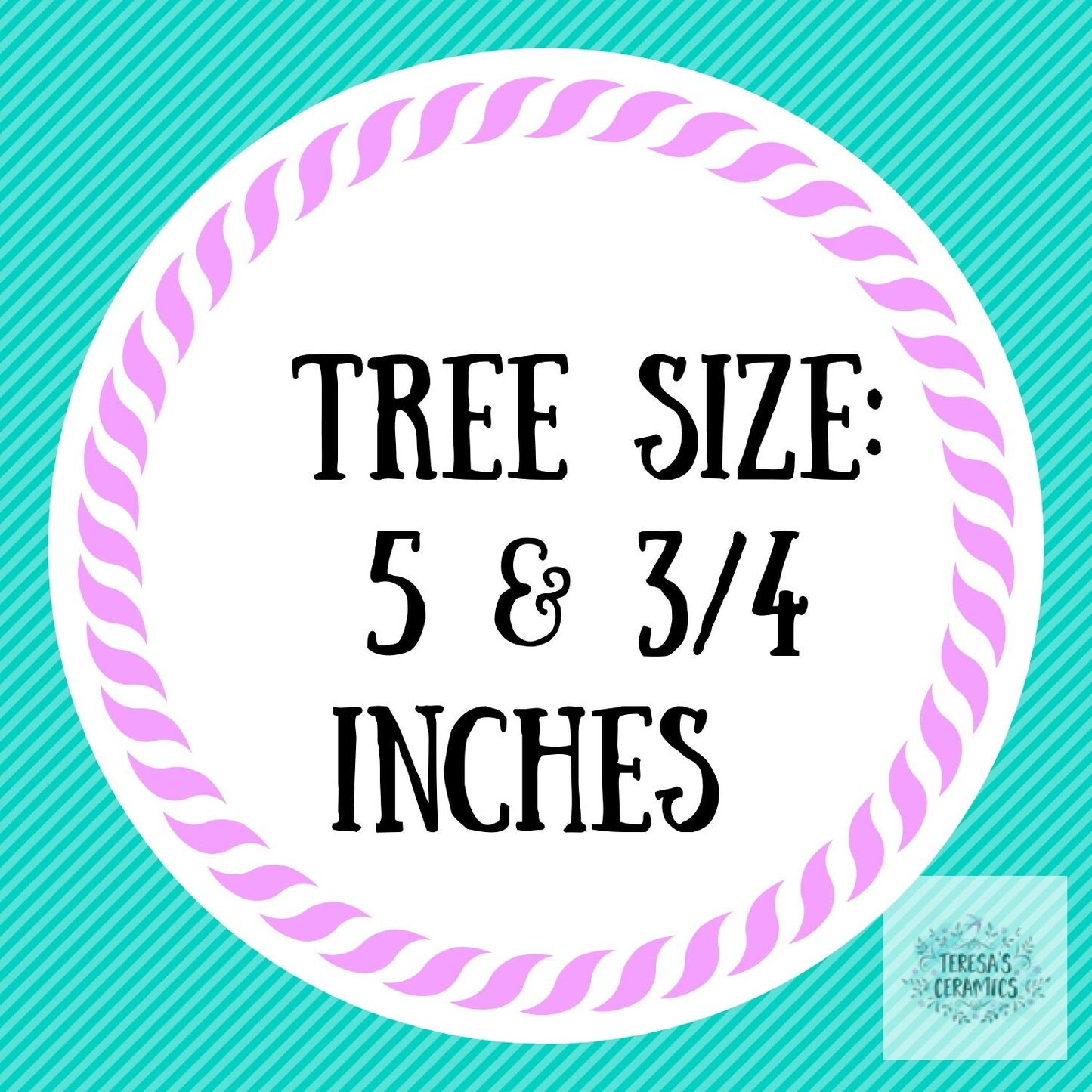 Small Christmas Tree | Slim Windowsill Style | 5.75 Inches tall
