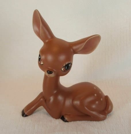 Sweet Vintage Style Deer - Woodland Deer - Baby Shower Decor