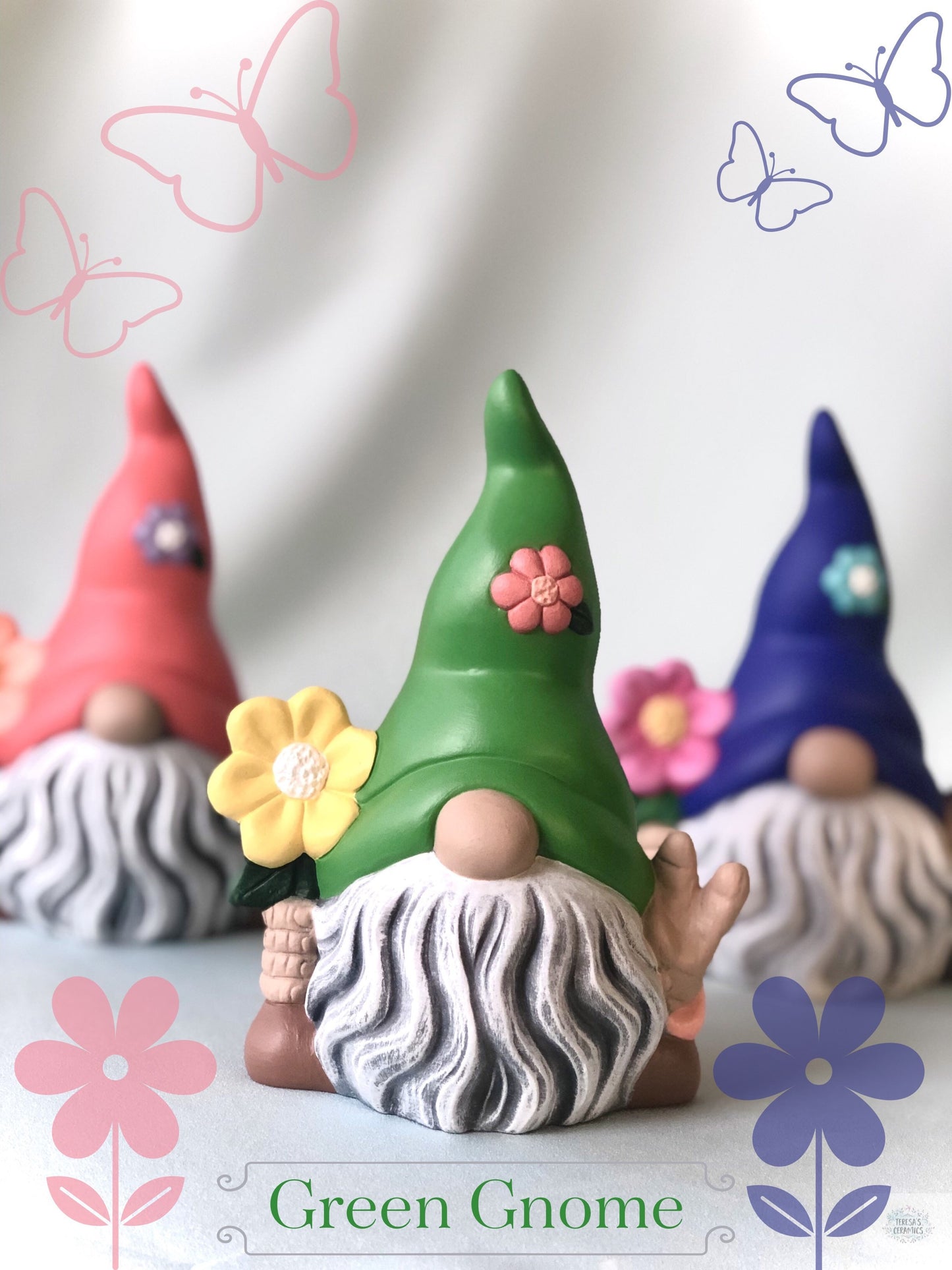 Gnome - Garden Gnome - Nordic Gnome - Groovy Gnome - Forest Gnome - Cake Topper Gnome - Swedish Gnome