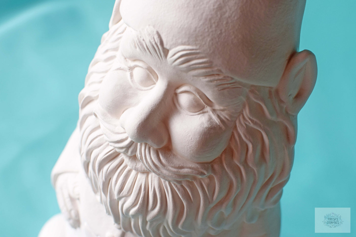 Large Bisque Gnome - DIY Paint Project - Garden Art Ceramics - Teresa's Ceramics