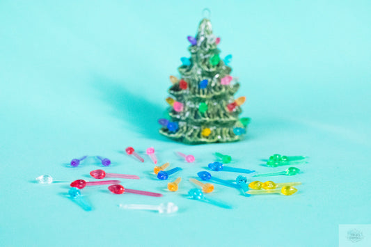 extra small sized twist Christmas tree replacement lights