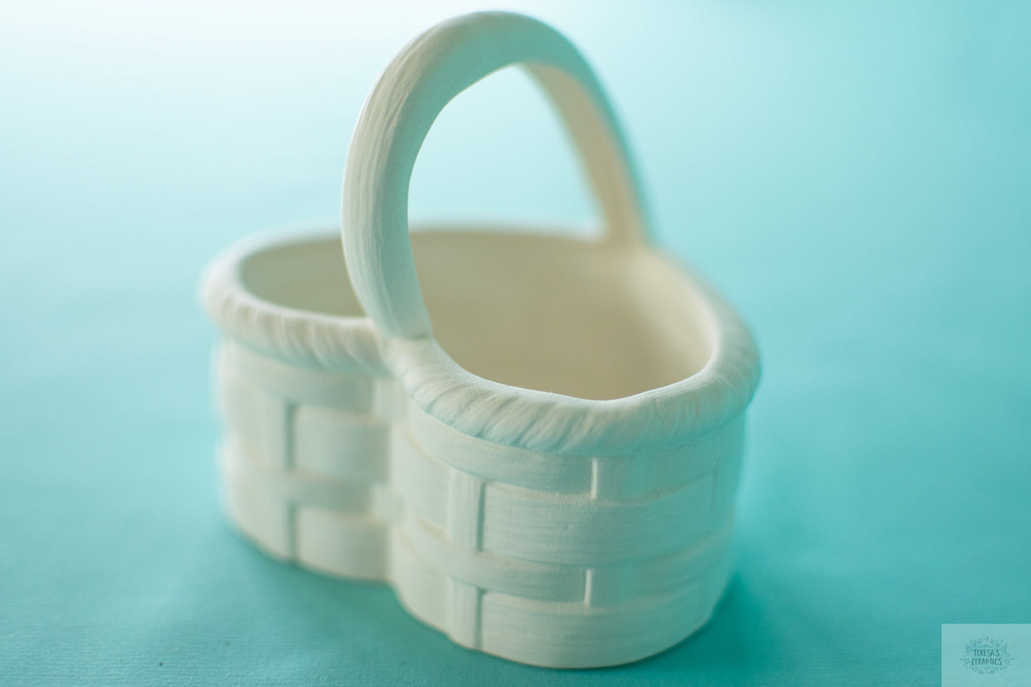 DIY Bisque Heart Candy Dish - Paint Your Own Valentine's Gift Basket - Ceramic Art Project