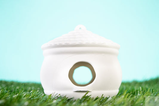 DIY Birdhouse | Boho Birdhouse Decor | Handmade Outdoor Birdhouse | DIY Paint Project | Ready To Paint