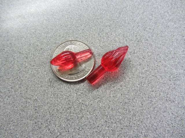 Medium size Twist Lights For Ceramic Christmas Trees -10 Pieces