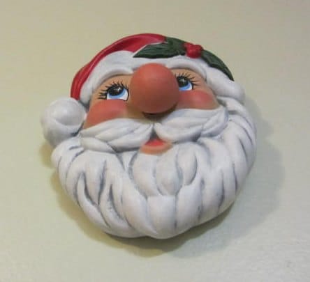 Santa Ceramic Music Box - Baby's First Christmas - plays I Saw Mommy kissing Santa Claus - Santa Clause Decor - Santa Collectible - Gift for