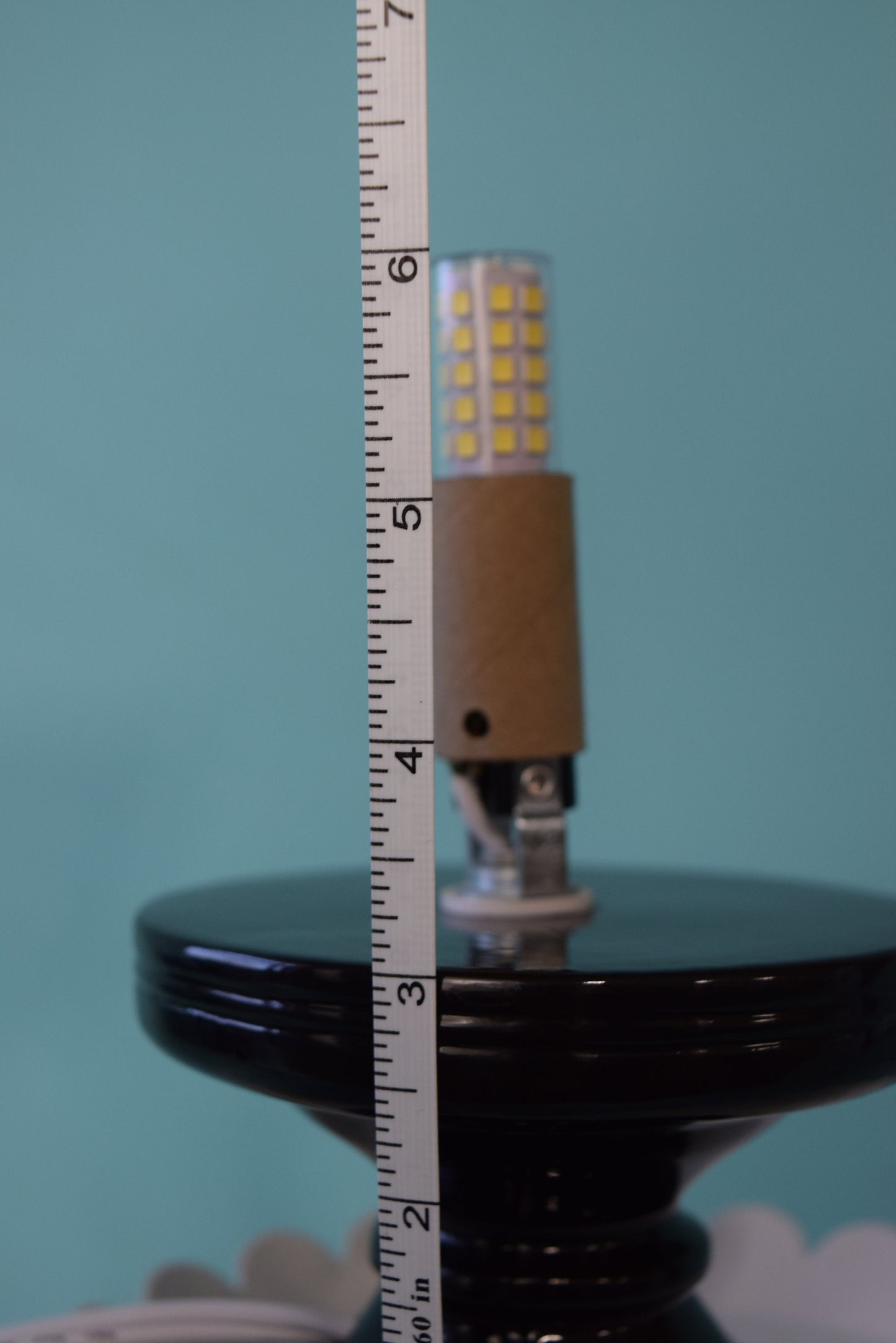Lit Pedestal 6in | Comes with LED Bulb | Lighted Display