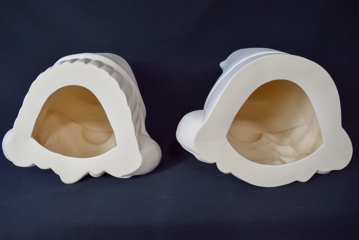 RESERVED for Shari Grey - 7 Haagar bisque gnomes