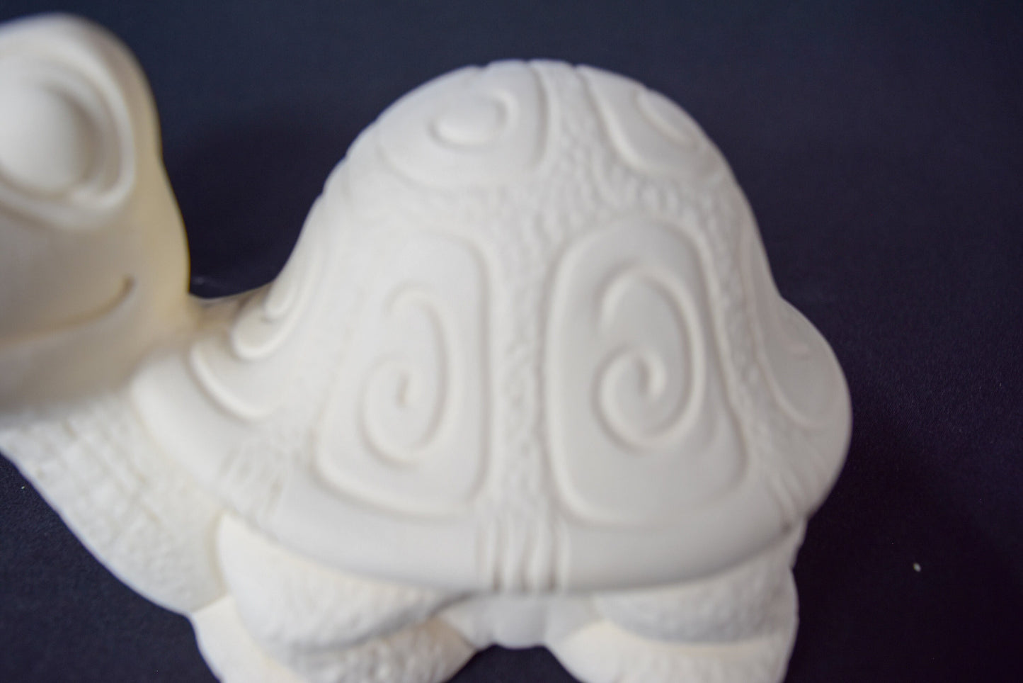 DIY Ceramic Turtle and Flower Set | Unpainted Bisque for Paint Parties & Kids Crafts | Garden Decor